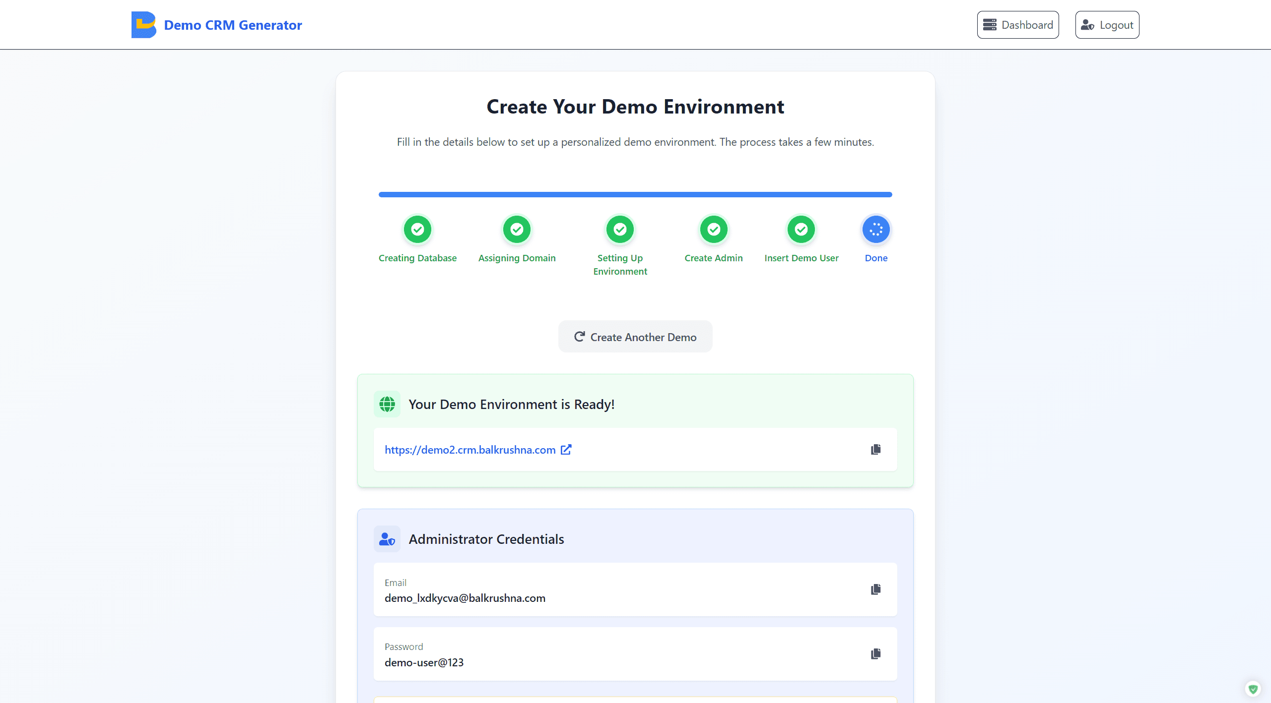 Autonomous CRM Demo Platform - 4